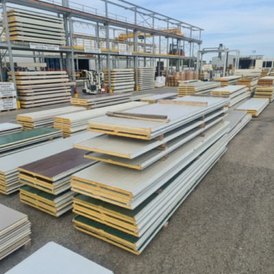 panel sandwich y material de construccion