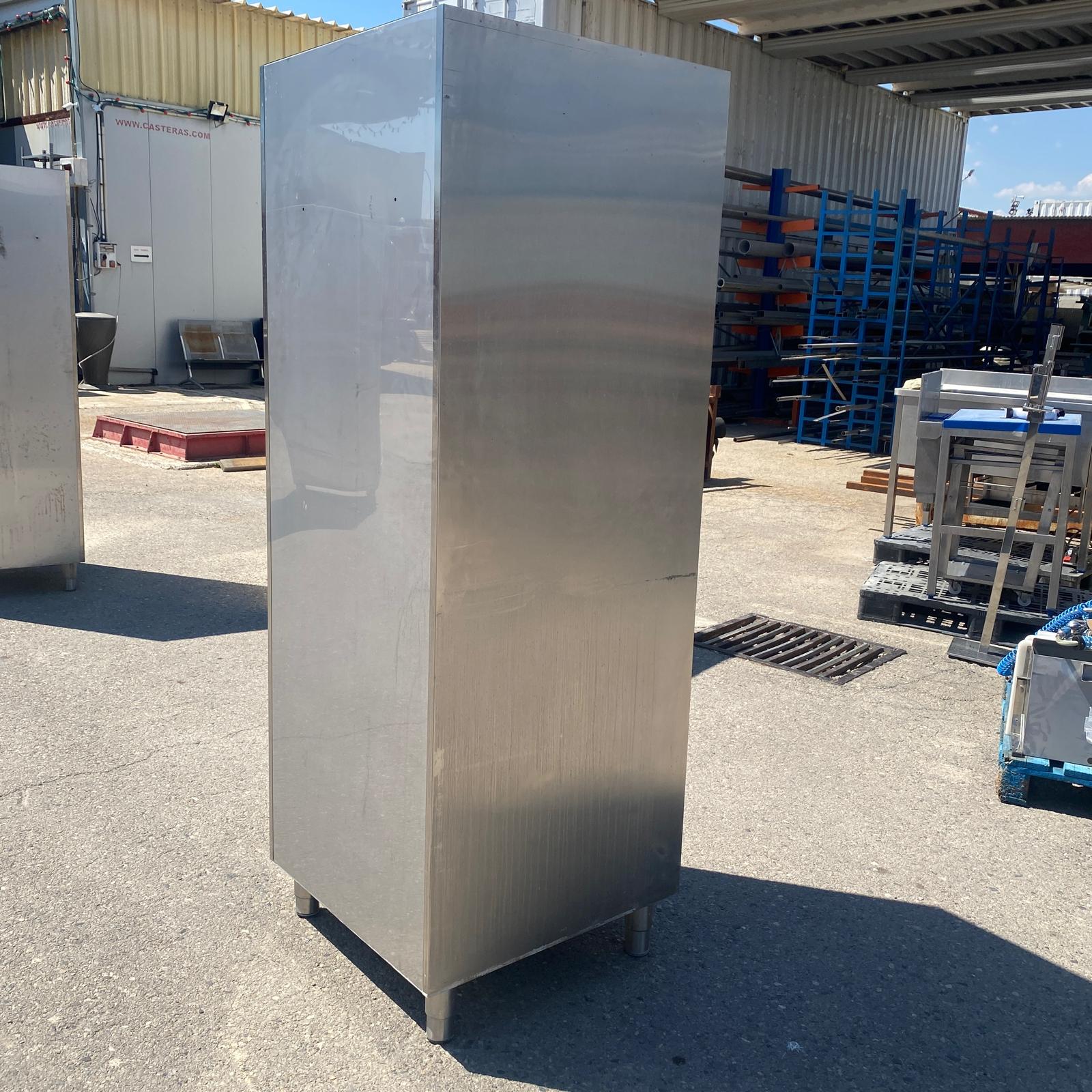 armario de acero inoxidable 70x70x195 cm para hostelería e industria