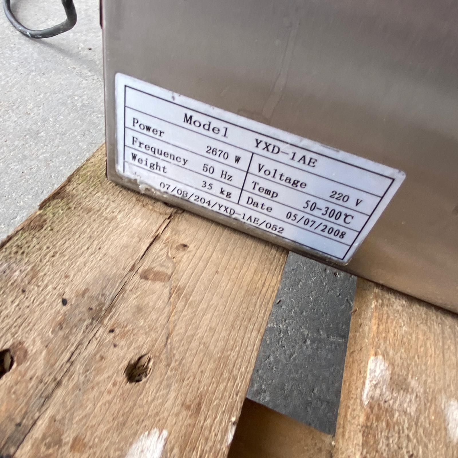 horno eléctrico industrial gemma 4 modelo yxd 1ae 2670 w para bandejas 40x30 cm